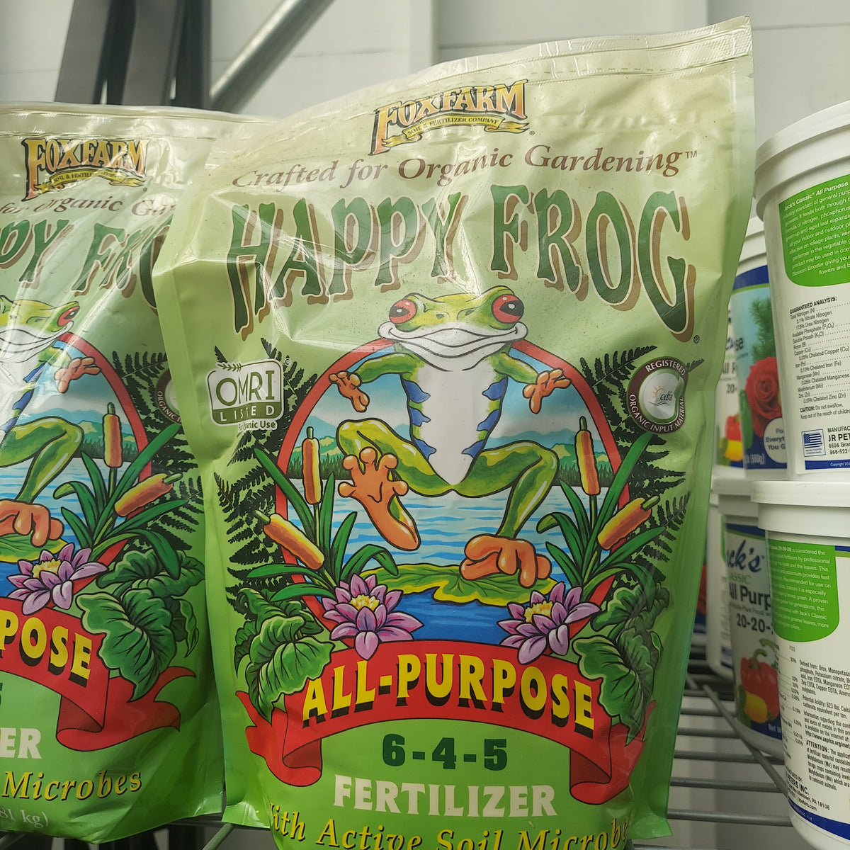 HAPPY FROG ALL PURPOSE DRY FERTILIZER 4 LB