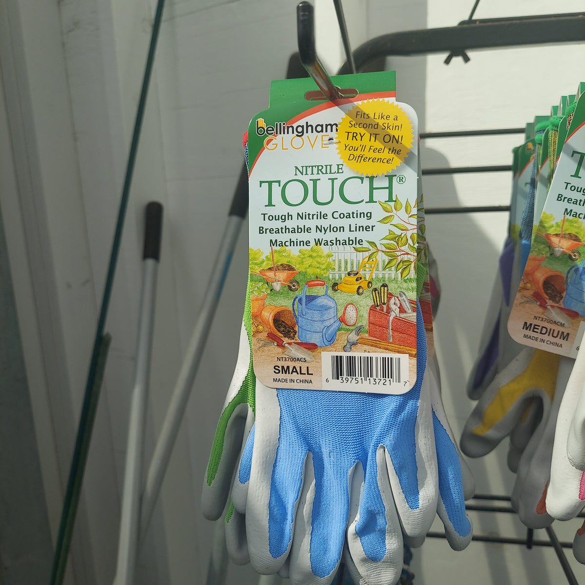Nitrile Tough Gloves Assorted Color S