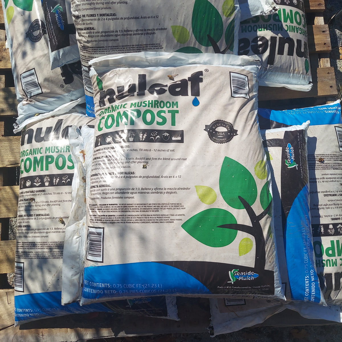 .75 cu ft Nuleaf Mushroom Compost